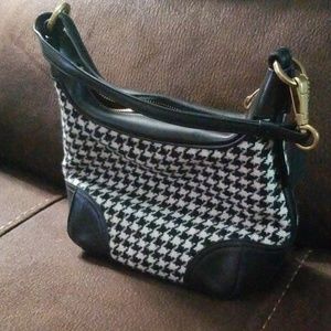 Small coach shoulder tote
